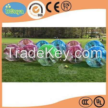 2016 hot sales soccer bubble with top quality