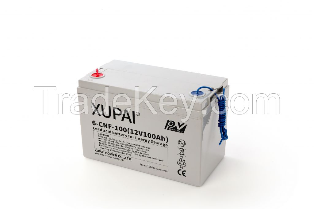 XUPAI 2V 1000ah battery solar gel inverter battery for solar power system