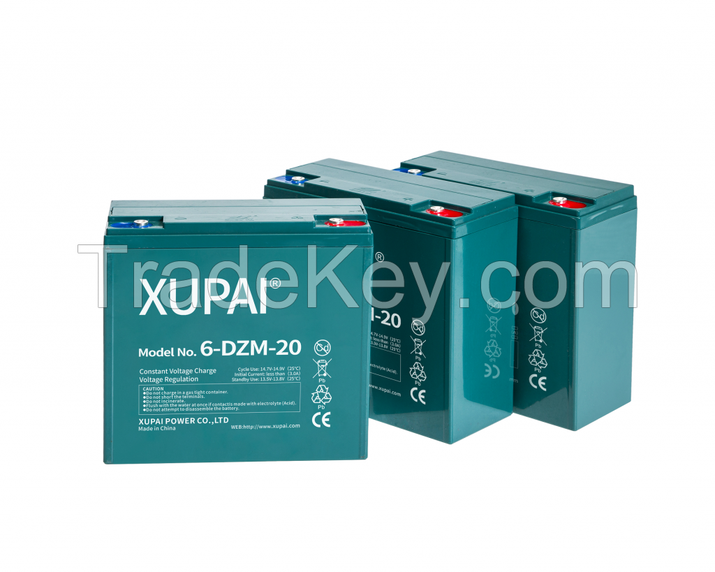 12V 20Ah lead acid battery for electric bicycle electrical vehicles