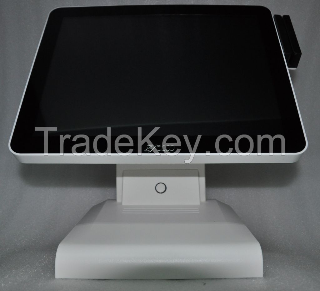 15 inch pos terminal two touch pos system