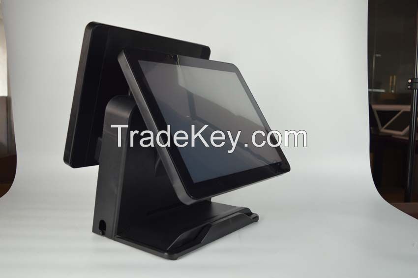 warranty 1 year new  stock 15" windows pos system all in one  epos ter