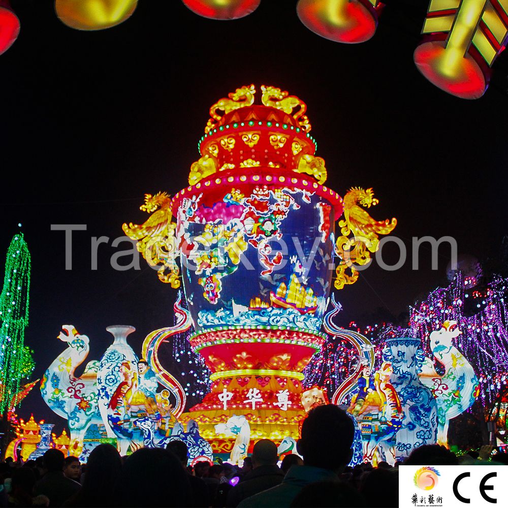 2017 the most popular Chinese traditional lantern festival decoratiion
