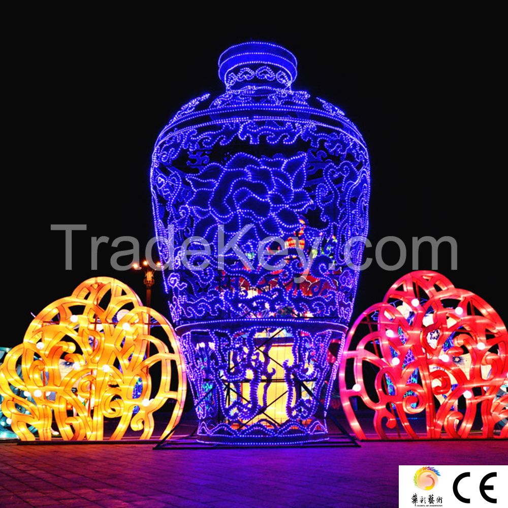 2017 the most popular Chinese traditional lantern festival decoratiion