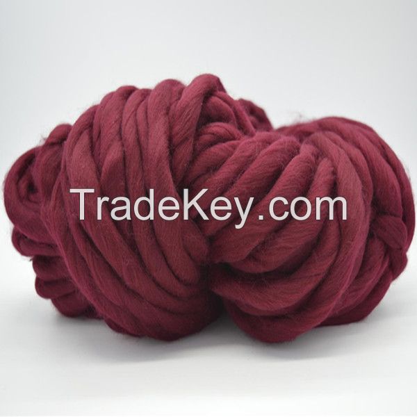 Korea Super Chunky Iceland Yarn Acrylic Blended Yarn For Scarf