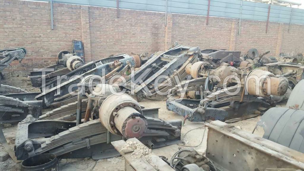 Used truck engine,truck axle,truck gearbox for sale