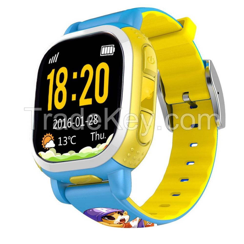 Kids Smart Watch GPS Tracker Wifi Locating GSM Camera Remote