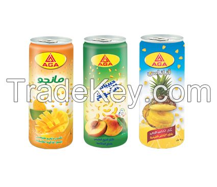 canned juice 240 ml
