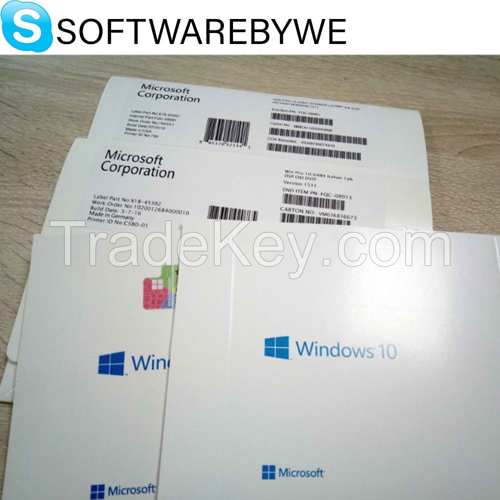 Windows 10 pro OEM 64-BIT FQC - 08929