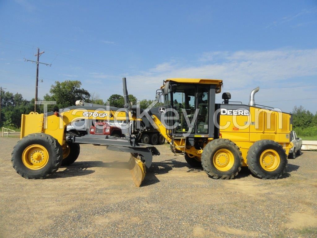 2013 John Deere 670GP Motor Grader