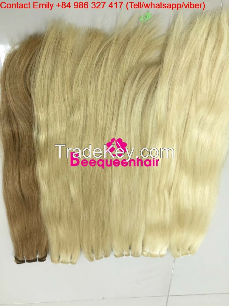 Beequeenhair MACHINE WEFT HAIR extensions 22 INCHES