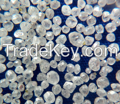 white rough synthetic diamond rough