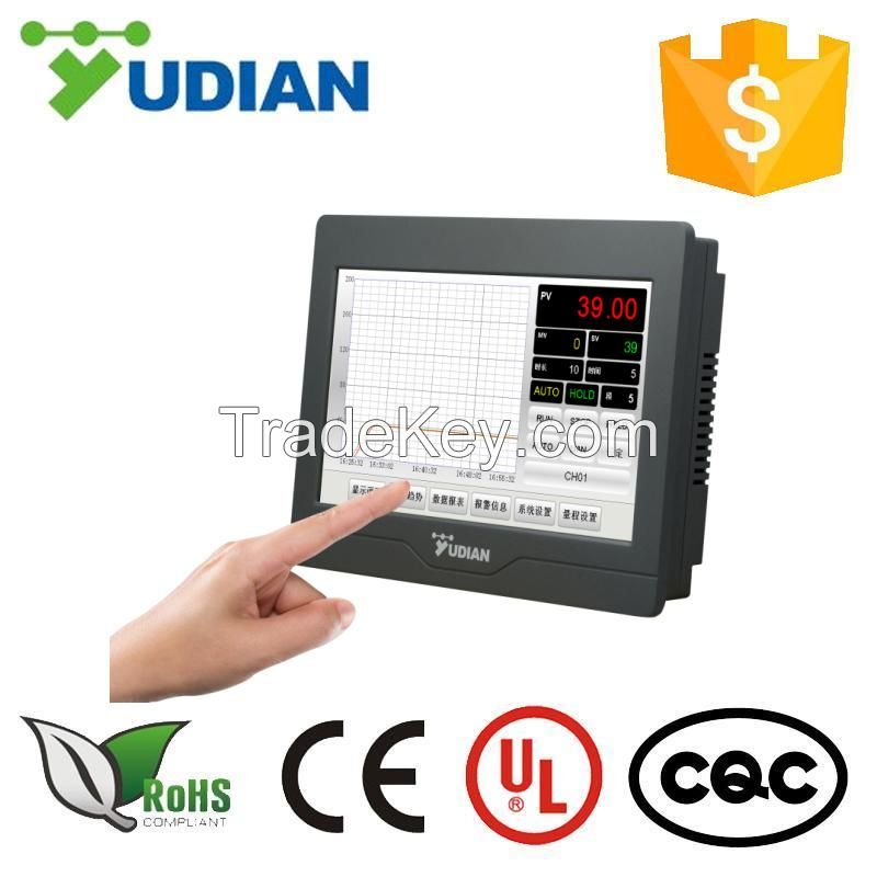 Yudian AI-37048 Touch Screen Multi Channel Temperature Controller, Four Channel Temperature Controller