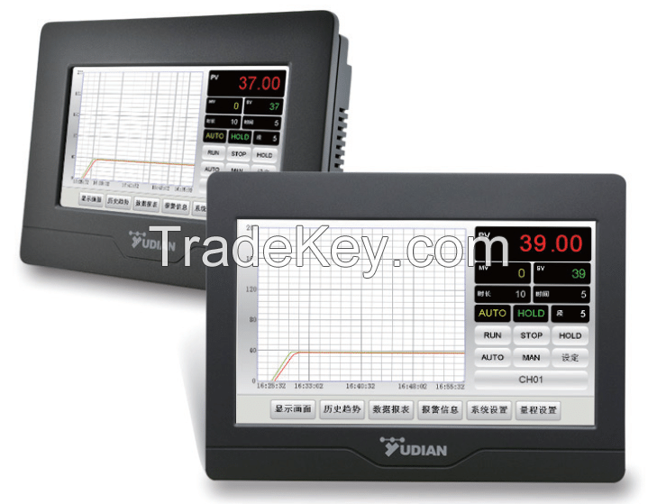 Yudian AI-37048 Touch Screen Multi Channel Temperature Controller, Four Channel Temperature Controller