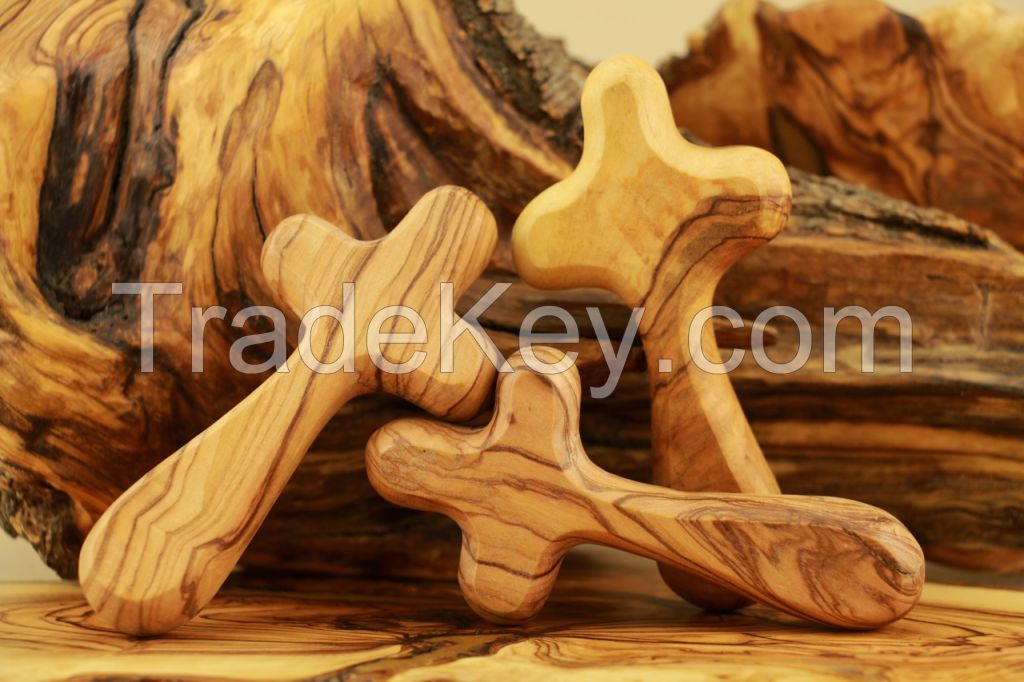 Olive Wood Comfort Cross