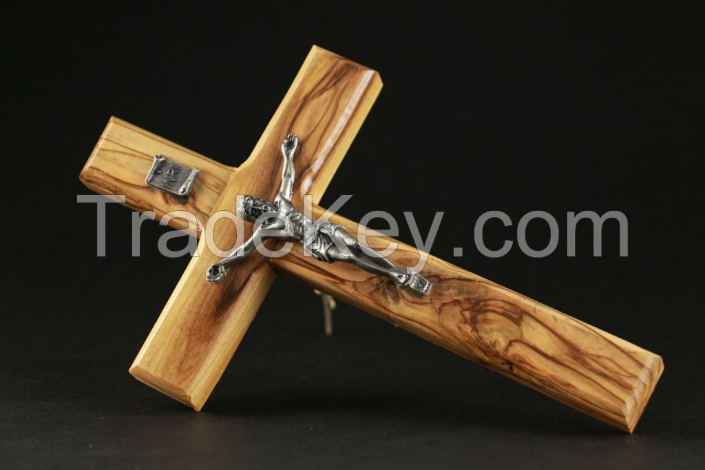 Olive Wood Carved Wall Cross