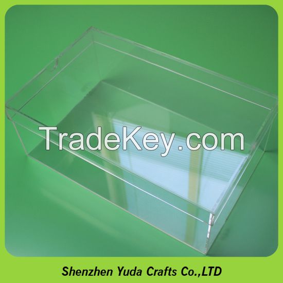 Latest design acrylic shoe box for sale, clear shoe box display case, custom sneaker box