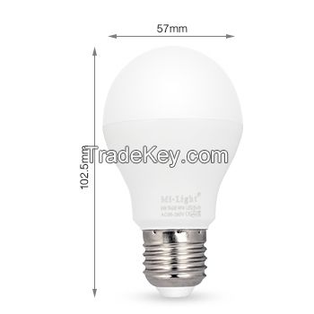 16 millions colors to choose RGBW color dimmable smart led bulb 6w factory price