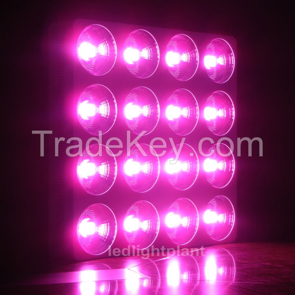 1600W Greenhouse/Hydroponics Plants LED Grow Lights from factory directly Wholesales