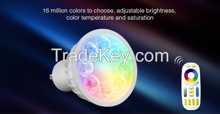 2016 The Latest Design RGBW LED Spotlighting led spotlight 4w Reflector remote controlable led light bulb