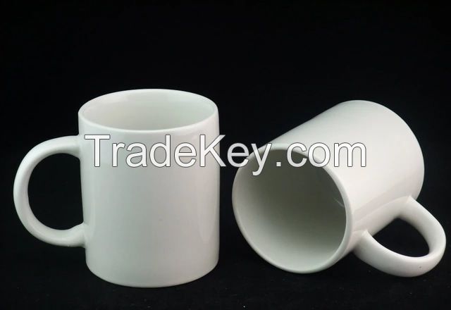 white sublimation ceramic mugs