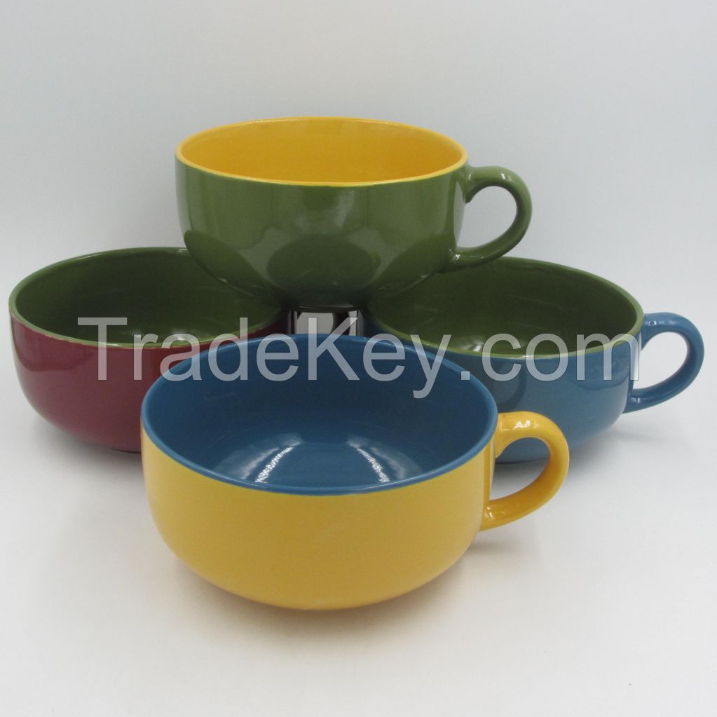 ceramic soup cup