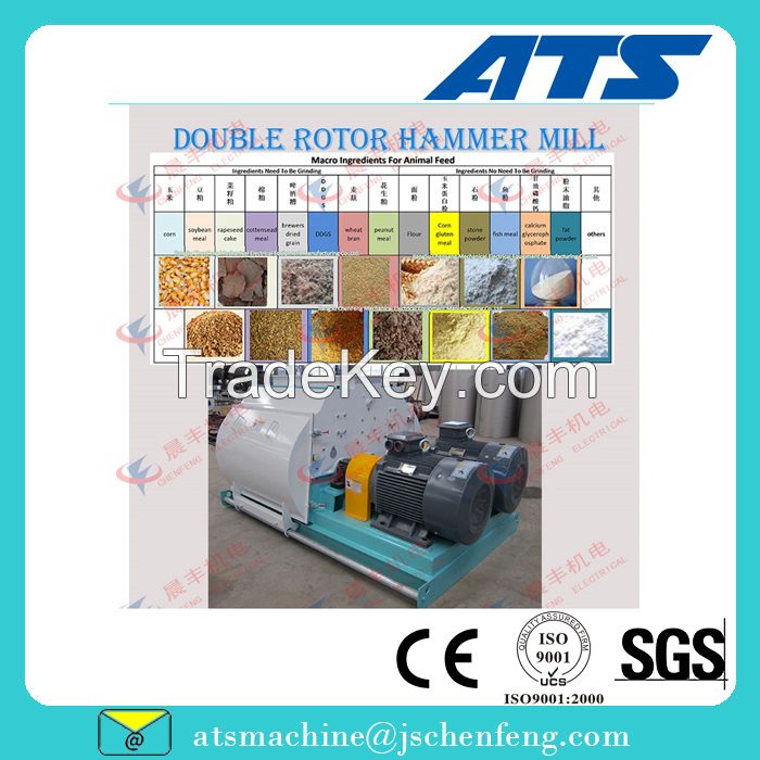 Sfsp Series Hammer Mill Machine for Grinding Herbaceous