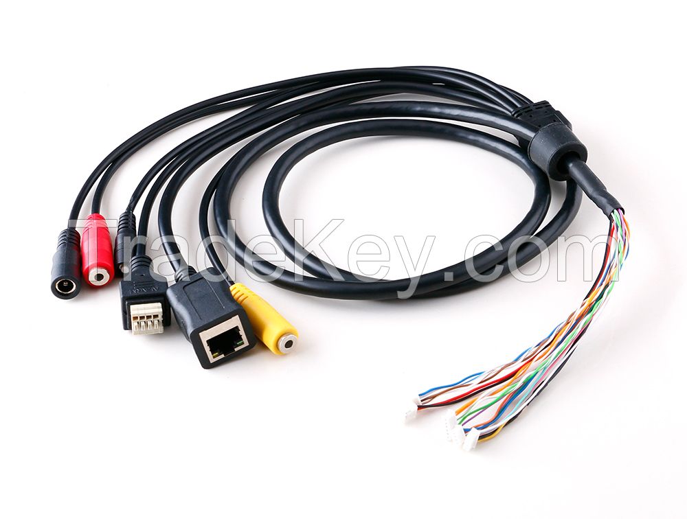 Rg45 Composite Cctv Cables For Ip Camera