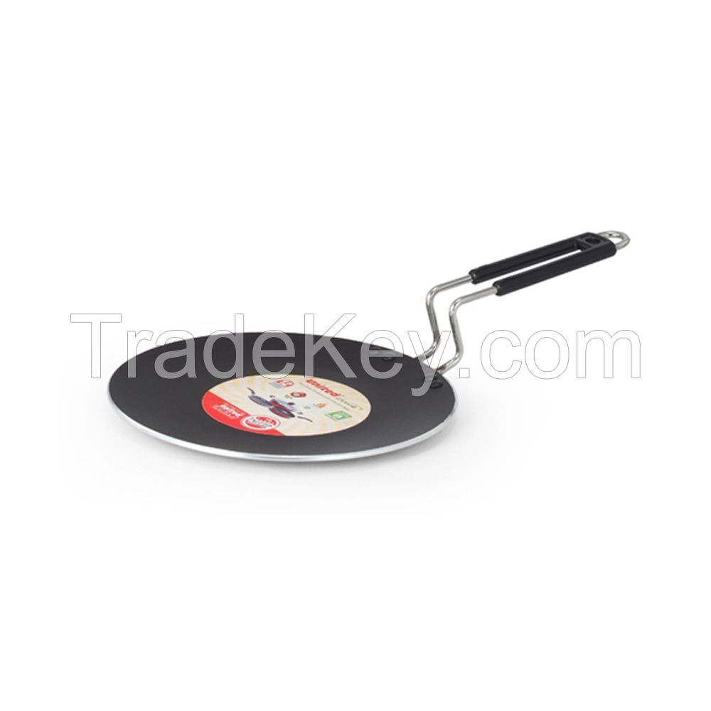 United Ucook Non-Stick Concave Tawa with Induction Base- 25 cm