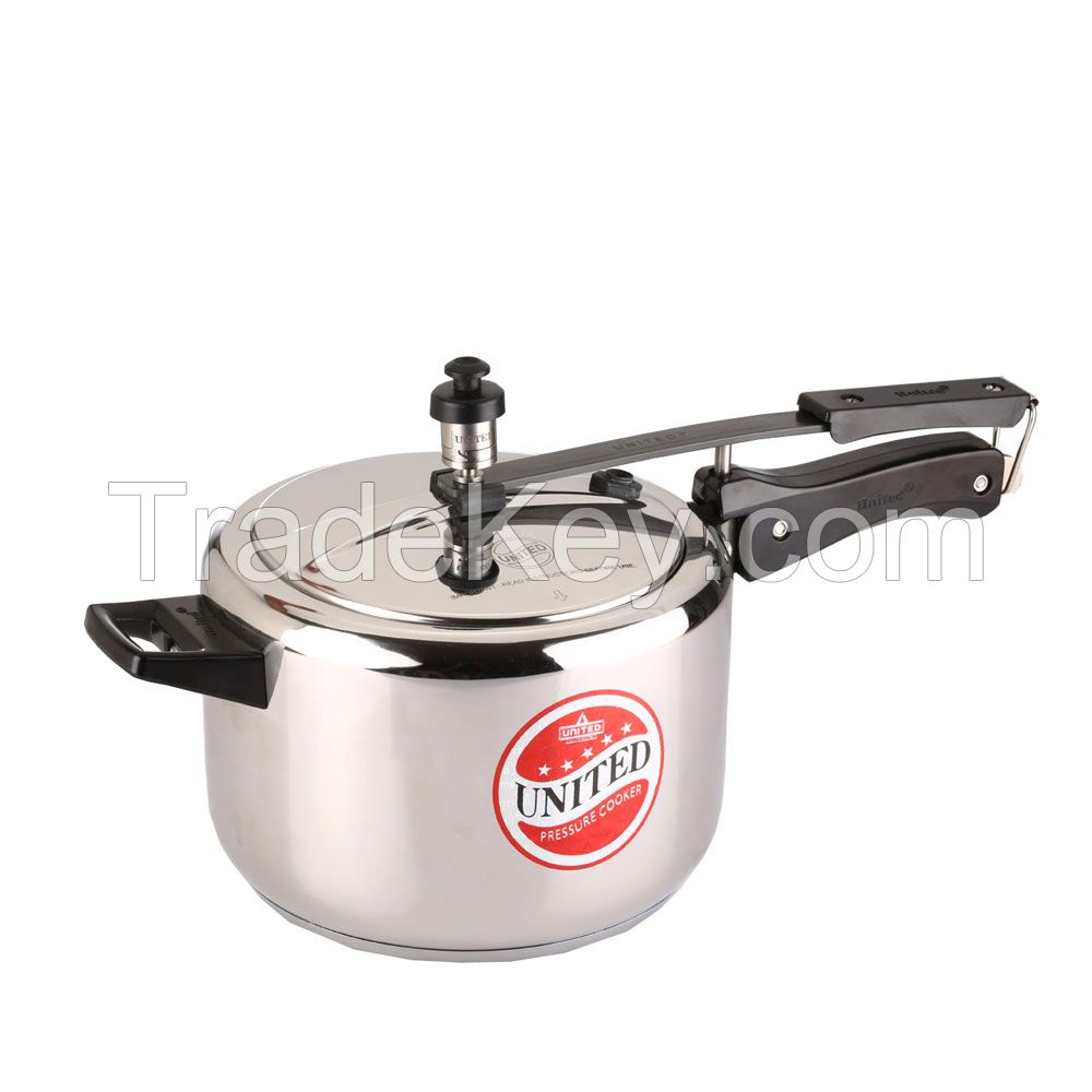 5 Litre United Stainless Steel Tuff Pressure Cooker