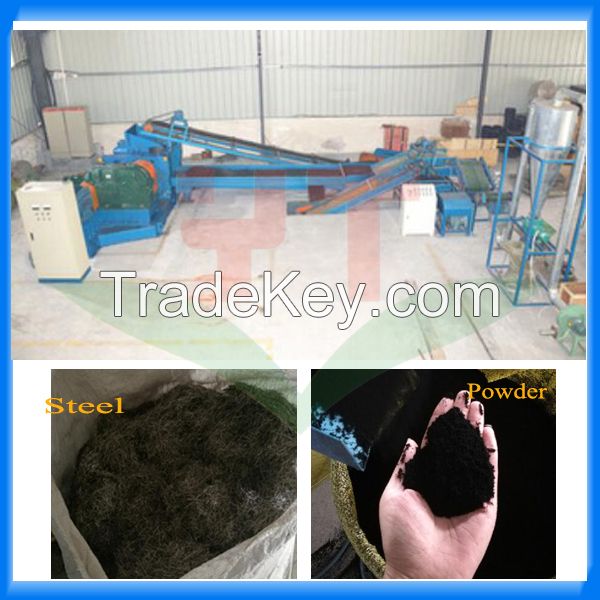 Tyre rubber powder machine/tire recycling equipment