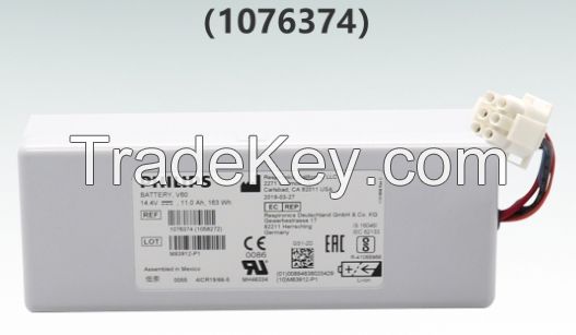 Replacement for  V60 ventilator battery 1076374-1058272