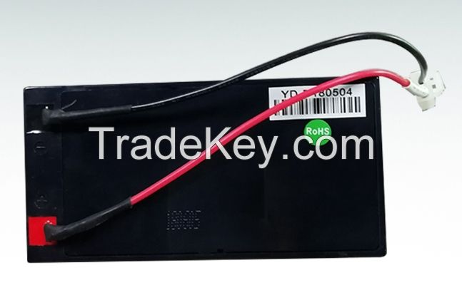 Replacement for   monitor FirstPower two pin interface 2PIN connector lead acid batteryFP1232