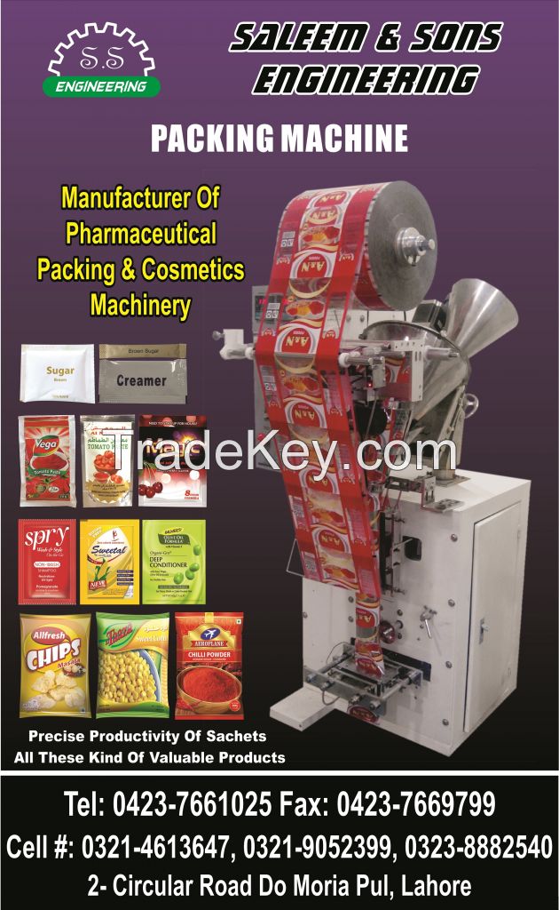 packing machine in pakistan