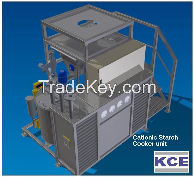 Continuous Starch preparation plant