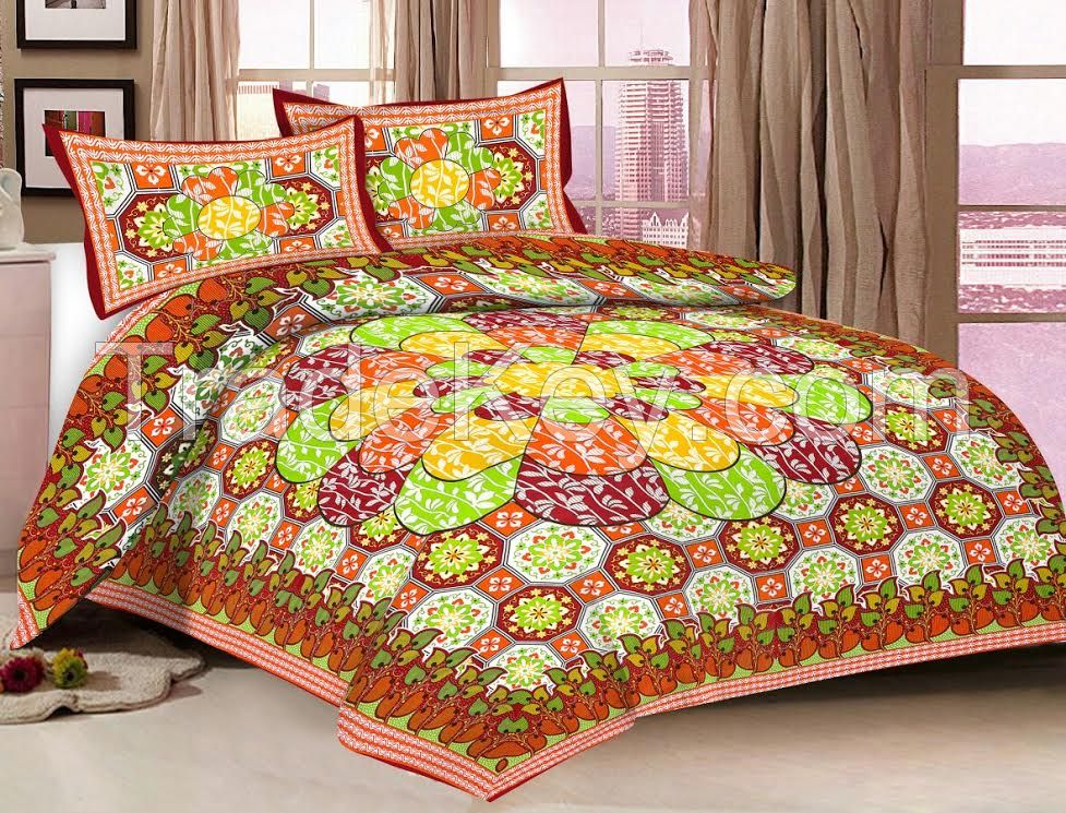 Jaipuri Double Bedsheet