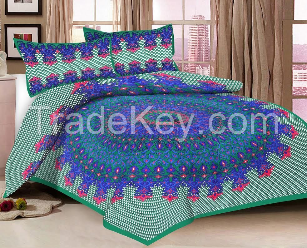 Jaipuri Double Bedsheet