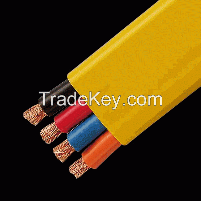 UL/ CSA Crane Flat Cable, Festoon Flat Cable