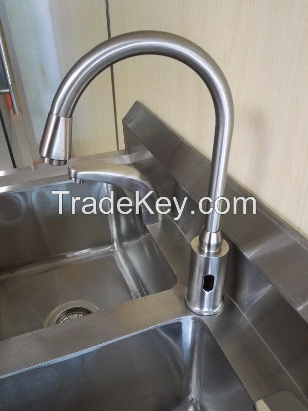 Laboratory stainless steel induction tap
