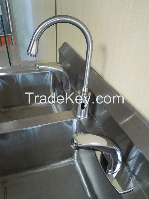 sus stainless automatic faucet