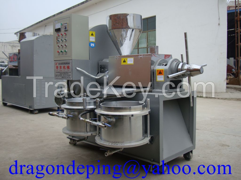sesame seed,peanut,rapeseed,vegebable oil presser,can hot and cold process 
