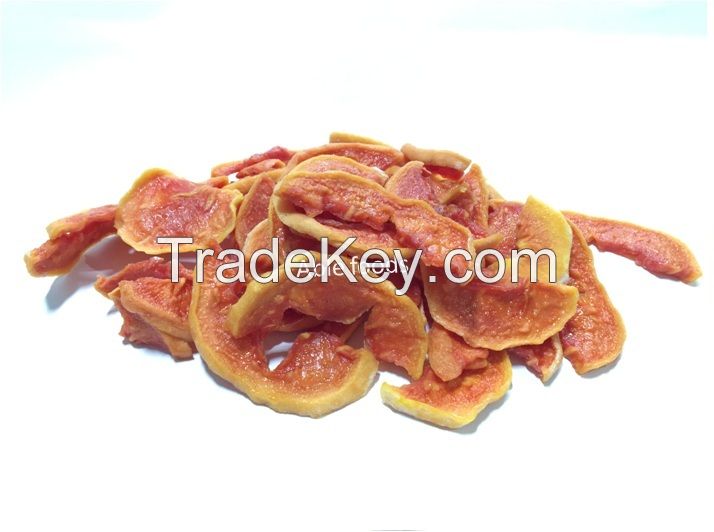 Dehydrated Papaya less sugar 