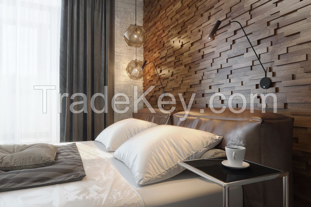 Wood Mosaic Tiles