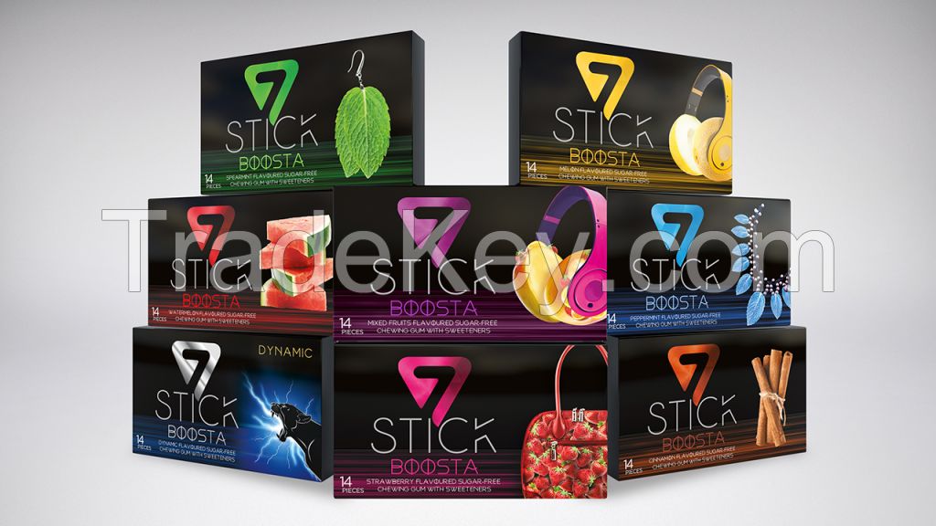 7 Stick Chewing Gum Sugar Free - Goma De Mascar Sem Acucar