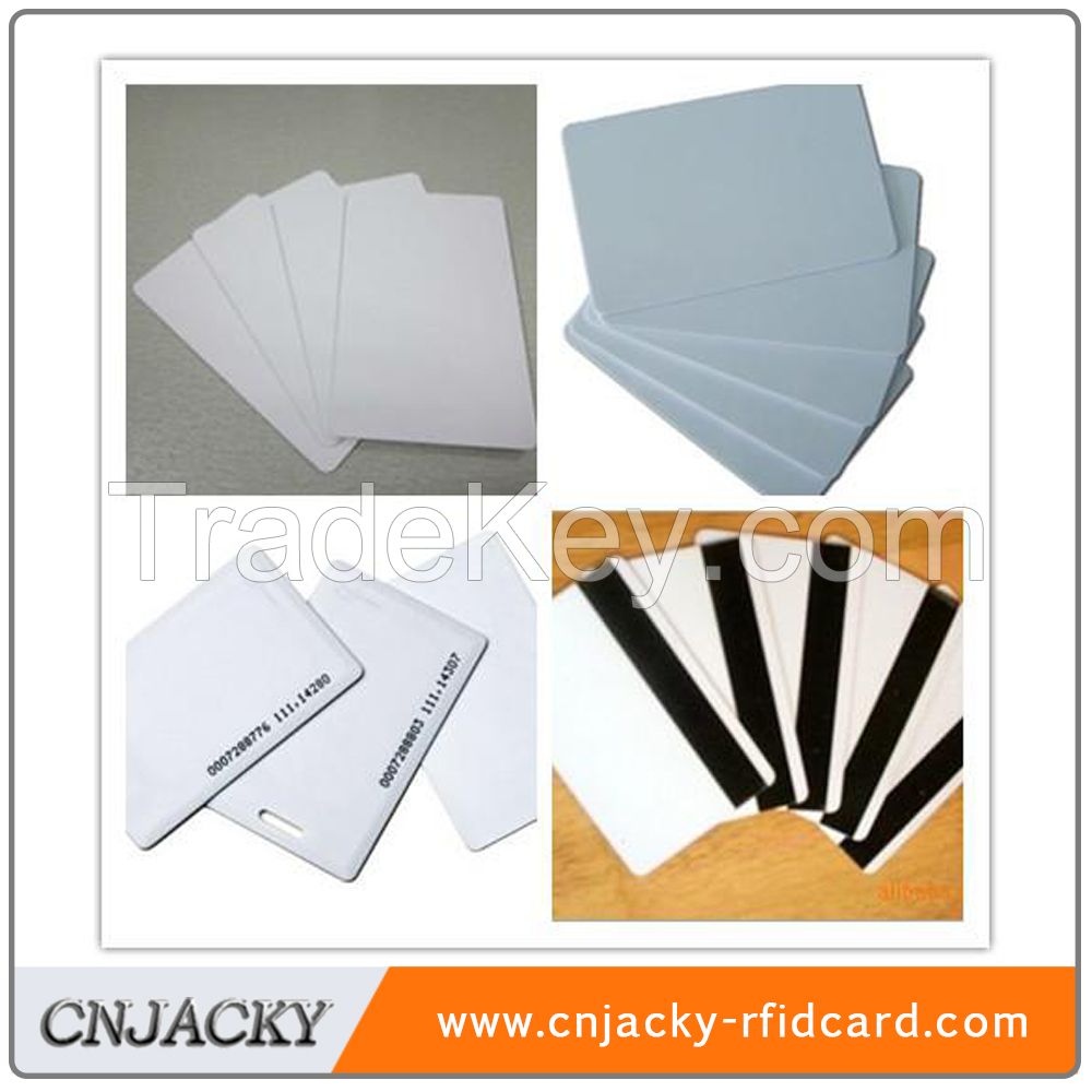 Rfid Blank Card/id Blank Card/magnetic Strip Card