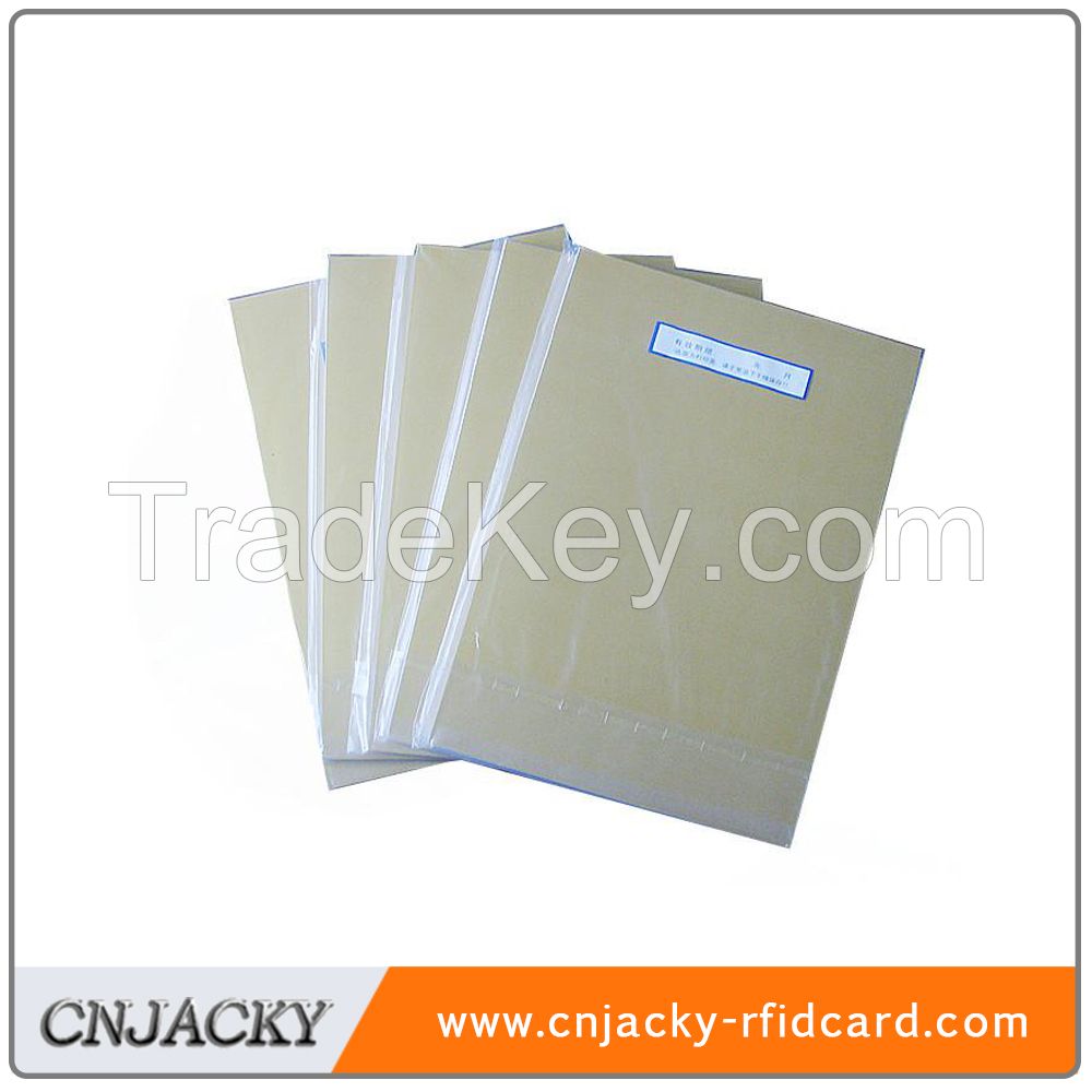 Inkjet printing PVC sheet