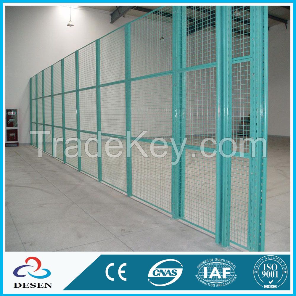 Factory Isolation Steel Fence, Metal Factory partition