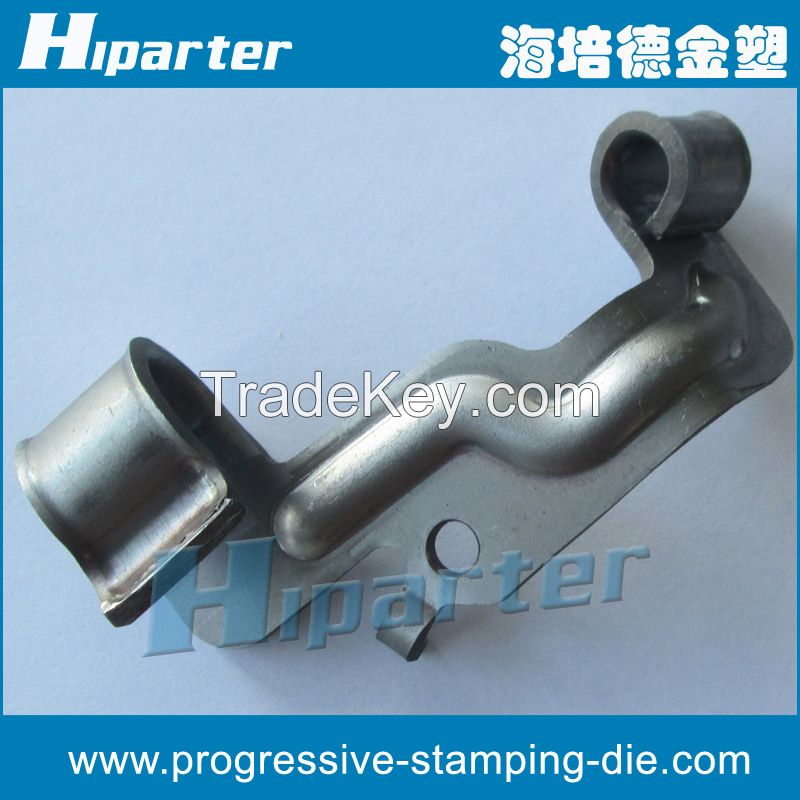 pipe clamp progressive stamping die maker , clip stamping tool, pipe fo