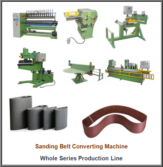 Abrasive Cloth Sanding Belt Converting Machine