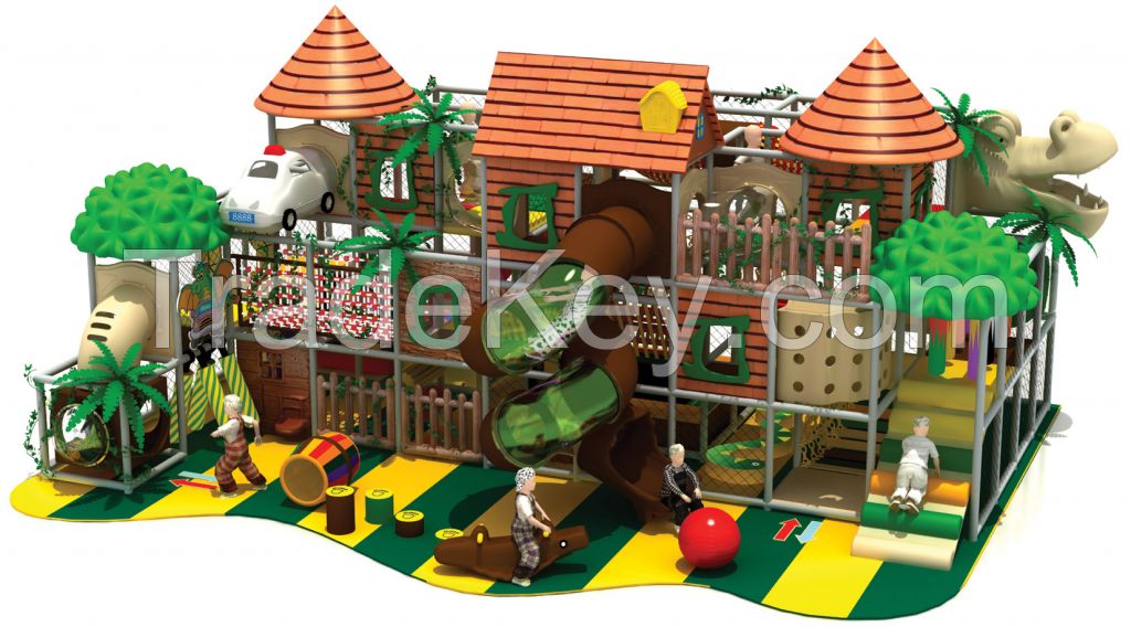 indoor children entertainment equipment space modular for kids