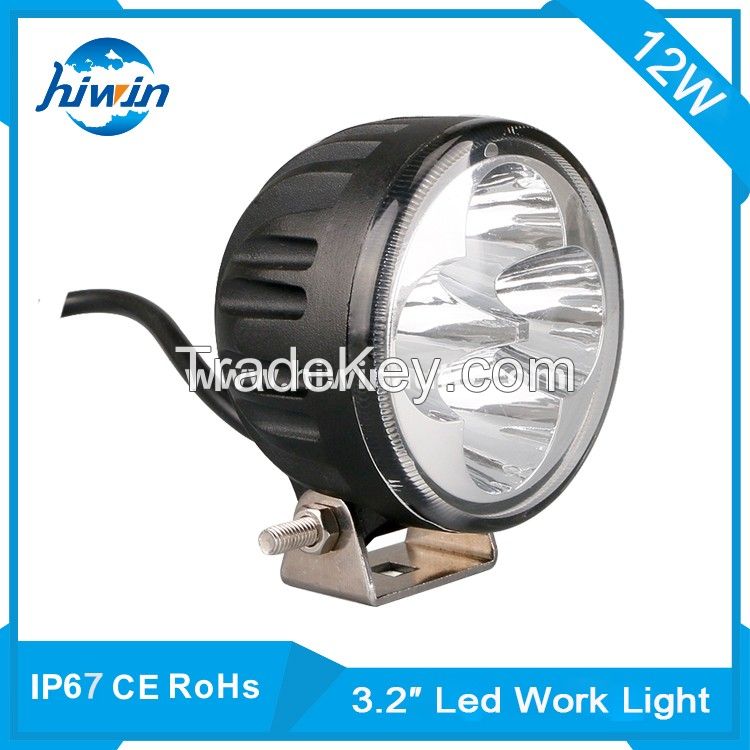 3.2inch 12w high quality led work light mini cob automobile parts